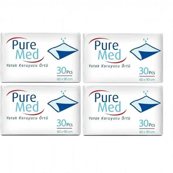 Puremed Yatak Koruyucu Örtü 60x90 cm 120 Adet ürün görseli 1