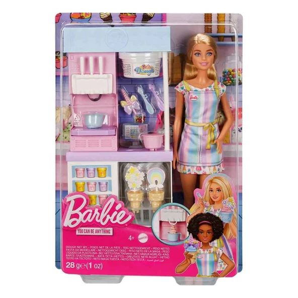 Orjinal Barbie Dondurma Dükkanı Oyun Seti ürün görseli 1