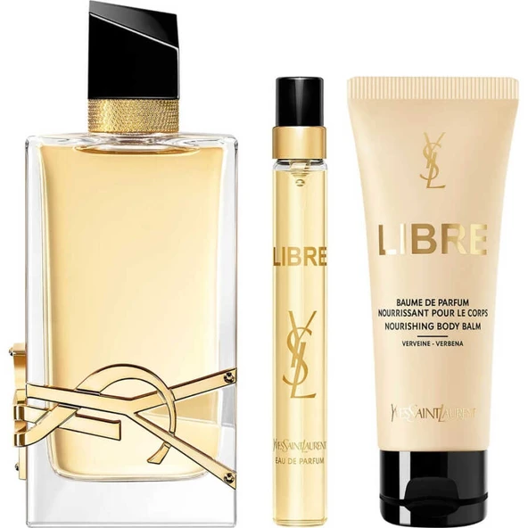 Yves Saint Laurent Libre Kadın Parfüm Edp 90 Ml + Edp 10 Ml + Body Lotion 50 Ml Set ürün görseli 1