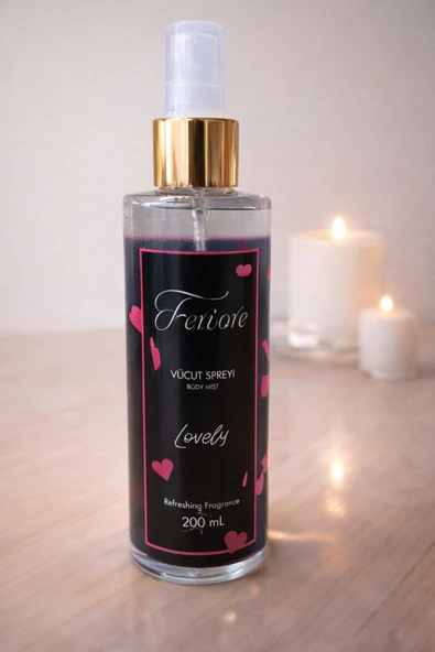 FERVORE Lovely Body Mist Vücut Spreyi 200 ml Yeni ürün görseli 1