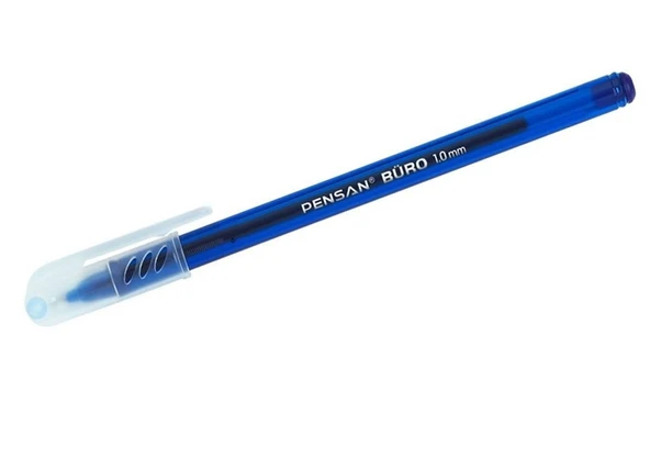 Pensan Büro Tükenmez Kalem - 10 adet Mavi ürün görseli 1