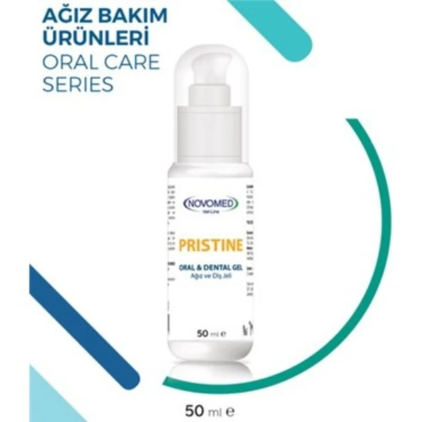 Novomed Pristine 50 ml Kedi & Köpek Ağız Kokusu Giderici ve Diş Taşı Önleyici Bakım Jeli ürün görseli 1