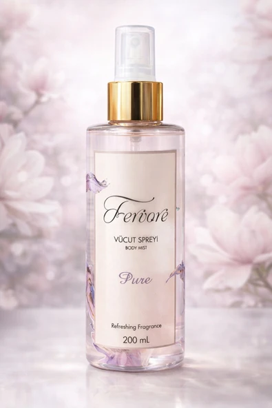 FERVORE Pure Body Mist Vücut Spreyi 200 ml Yeni ürün görseli 1