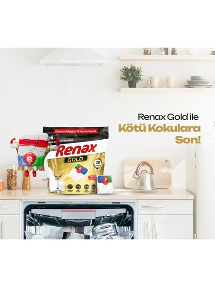 Renax Gold Bulaşık Makinesi Kapsülü 70 Li ürün görseli 1