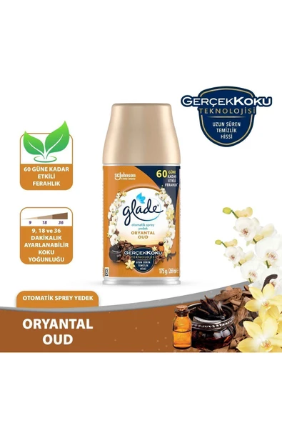 Otomatik Sprey Yedek Oryantal Oud 269ml (1 YEDEK) ürün görseli 1