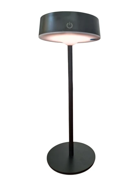 Helios Opto HS-8136 Güneş Panelli Şarjlı LED Masa Lambası  3 Renk Işık, Dimlenebilir ürün görseli 1