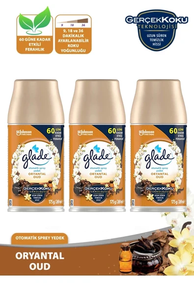 Oda Kokusu Yedek Sprey Oryantal 3 x 269 ml./175gr. ürün görseli 1