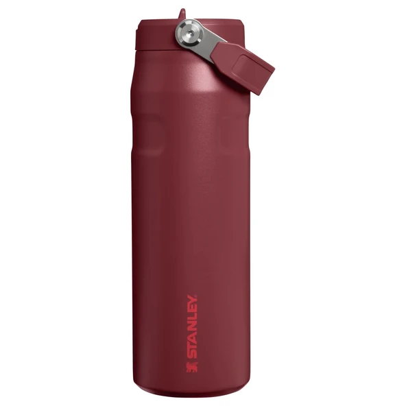 Stanley The IceFlow Bottle Flip Straw Pipetli Termos 2.0 0.7 L - (24 OZ) Cranberry ürün görseli 1