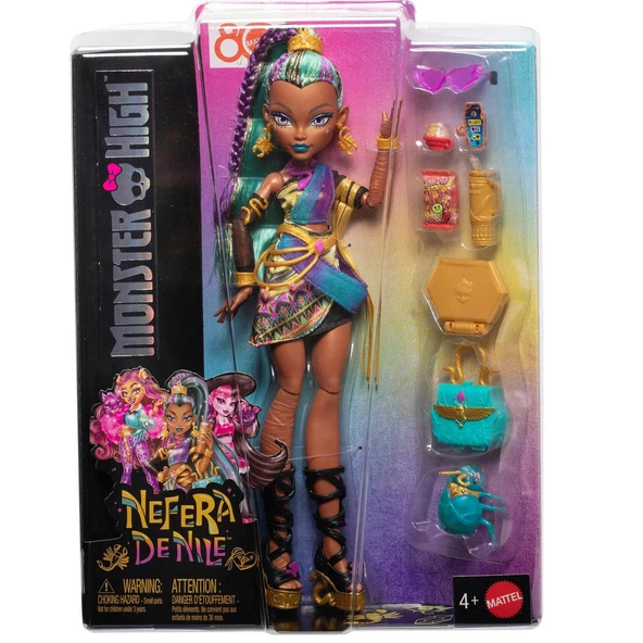 Orjinal Monster High Bebekler Ana Karakter Bebekler Nefera De Nile ürün görseli 1