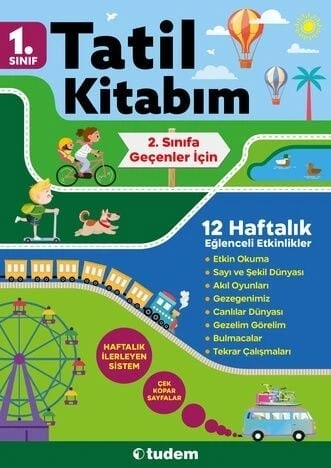 Tudem 1. Sınıf Tatil Kitabım Tudem Yayınları ürün görseli 1