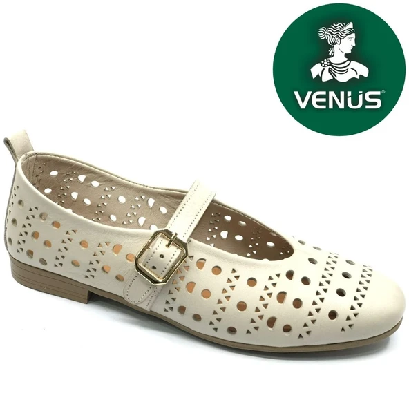 Venüs Penduline Hakiki Deri Ortopedik Kadın Casual Babet Ayakkabı ürün görseli 1
