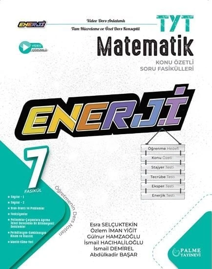 Palme YKS TYT Matematik Enerji Konu Özetli Soru Fasikülü Palme Yayınları ürün görseli 1