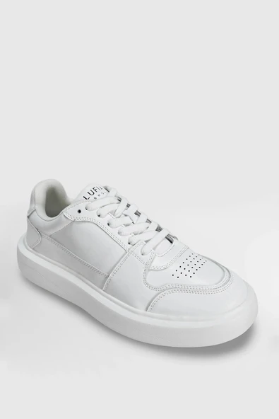 Lufian Mateas Erkek Beyaz Deri Sneaker 112230251 ürün görseli 1