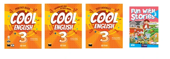 3.Sınıf Cool English Seti + Fun with Stories Level 3 ürün görseli 1