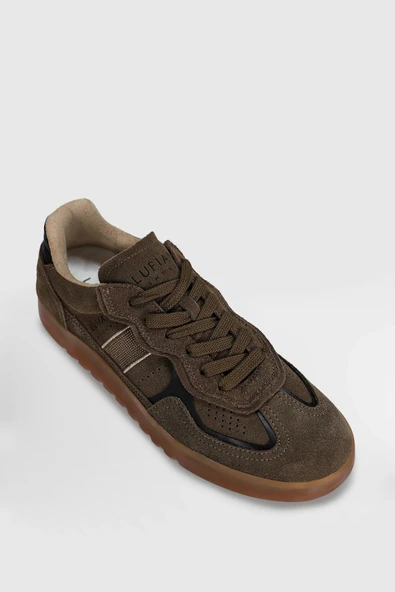 Lufian Alex Erkek Kum Renk Deri Sneaker Ayakkabı 112230233 ürün görseli 1