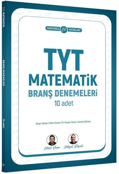Mert Hoca YKS TYT Matematik 10 Deneme - Mert Güven Mert Hoca Yayınları ürün görseli 1