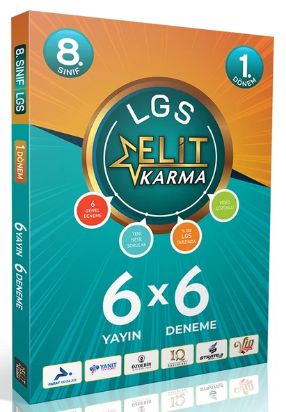 Paraf Yayınları LGS Elit Karma 6 x 6 Fasikül Deneme ürün görseli 1
