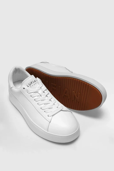 Lufian Anton Erkek Beyaz Deri Sneaker 112230224 ürün görseli 1