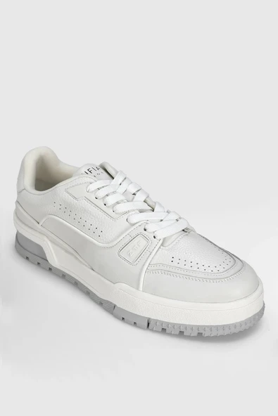 Lufian Albert Erkek Beyaz Deri Sneaker Ayakkabı 112230250 ürün görseli 1