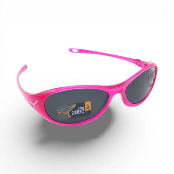 Cebe Gecko Çocuk Gözlük Parlak Pembe Trnslcd Frame Lens2000 Cb198500075 ürün görseli 1