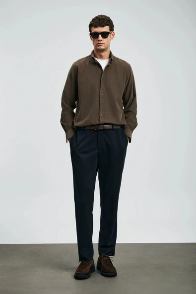 Lufian Coperni Chino Erkek Lacivert Slim Fit Pantolon 112190339 ürün görseli 1