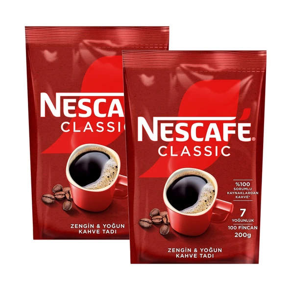 Nescafe Classic 200 gr Kahve x 2 Adet ürün görseli 1