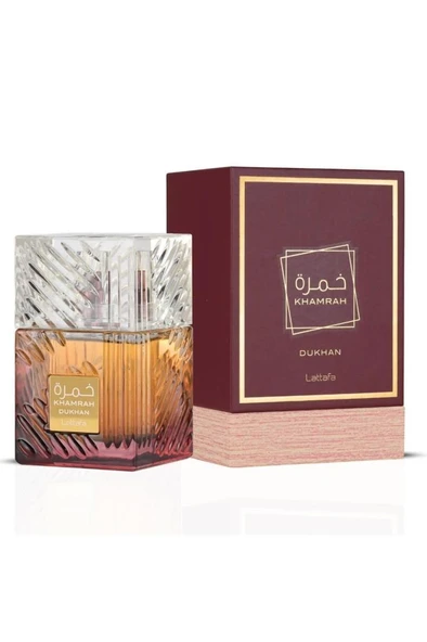 Lattafa Khamrah Dukhan EDP 100 ml Erkek Parfümü ürün görseli 1
