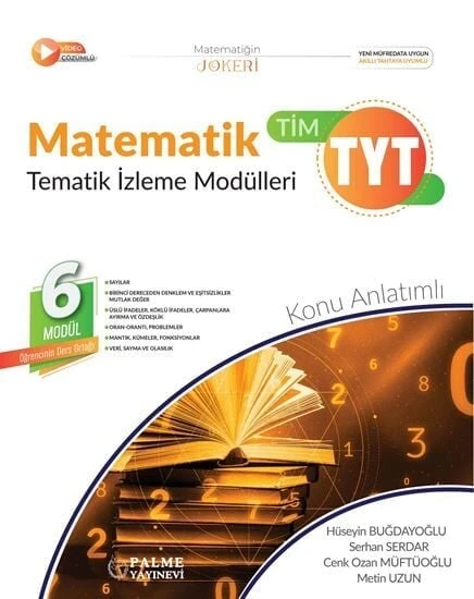 Palme YKS TYT Matematik Joker Tematik İzleme Modülleri Palme Yayınları ürün görseli 1