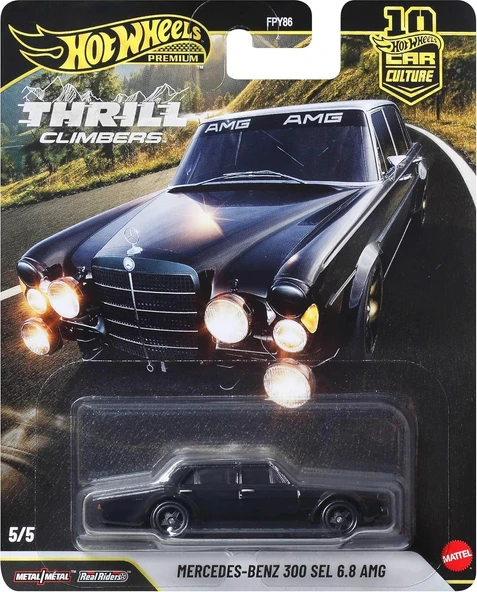 HOT WHEELS Premium Mercedes Benz 300 SEL 6.8 AMG JKF20 ürün görseli 1