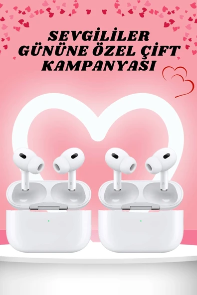 Sevgiliye Hediye Çift Kulaklığı Yeni Nesil Kulaklık Sevgililer Gününe Özel Kampanya ürün görseli 1