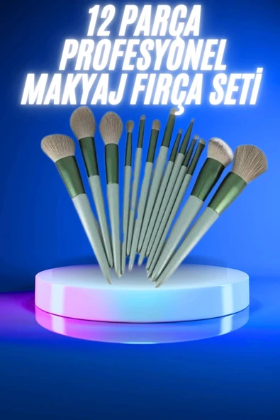 13 Parça Makyaj Fırça Seti Far Kontür Aydnlatıcı Fırçası İz Bırakmaz Hafif Yumuşak ürün görseli 1