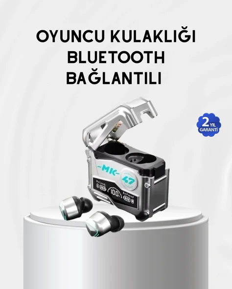Özellikli Bluetooth Kulaklık – Ergonomik, Suya Dayanıklı ürün görseli 1
