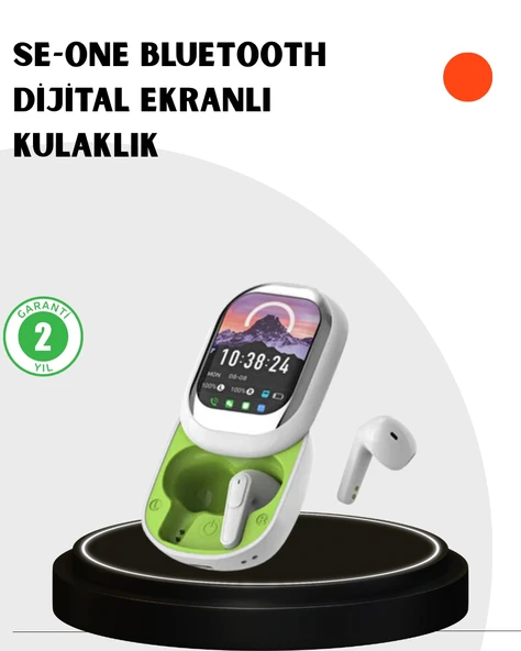 Kayar Kapaklı Şarj Kutusu Dokunmatik Ekranlı Bluetooth Stereo Kulaklık ürün görseli 1