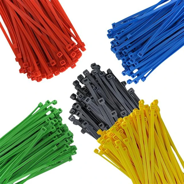PowerMaster PM-31314 200 Adet Renkli Kablo Bağı (Kavanozlu) ürün görseli 1