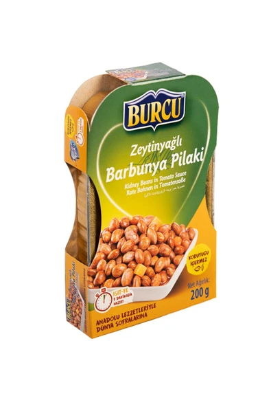 Burcu Zeytinyağlı Barbunya Pilaki 200 gram ürün görseli 1