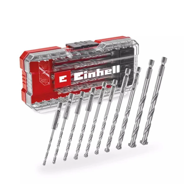 Einhell S-CASE 10 Parça Duvar Matkap Ucu Seti 49108743 ürün görseli 1