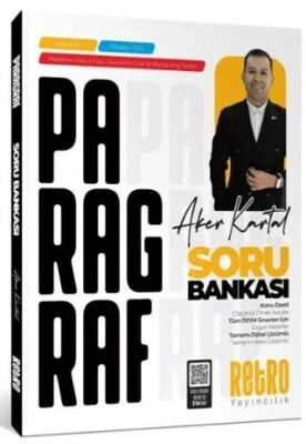 Retro Model Aker Kartal Tüm Adaylar Paragraf Soru Bankası ürün görseli 1