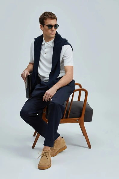 Lufian Albert Smart Chino Erkek Lacivert Pantolon 111190345 ürün görseli 1