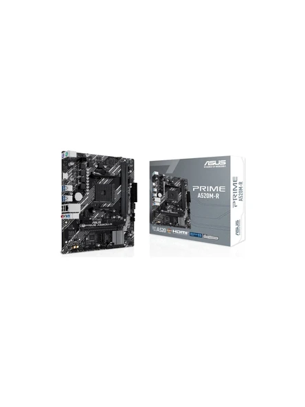 Asus Prime A520M-R 5100Mhz Oc Ddr4 Soket Am4 M.2 Hdmi Matx Anakart ürün görseli 1