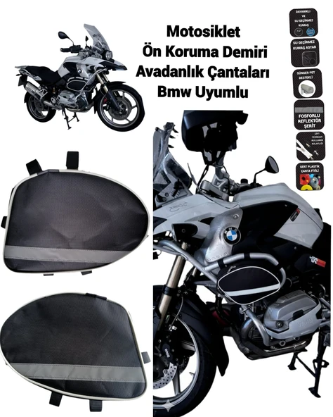 sevbags bmw uyumlu ön koruma demiri avadanlık motosklet çantaları ürün görseli 1