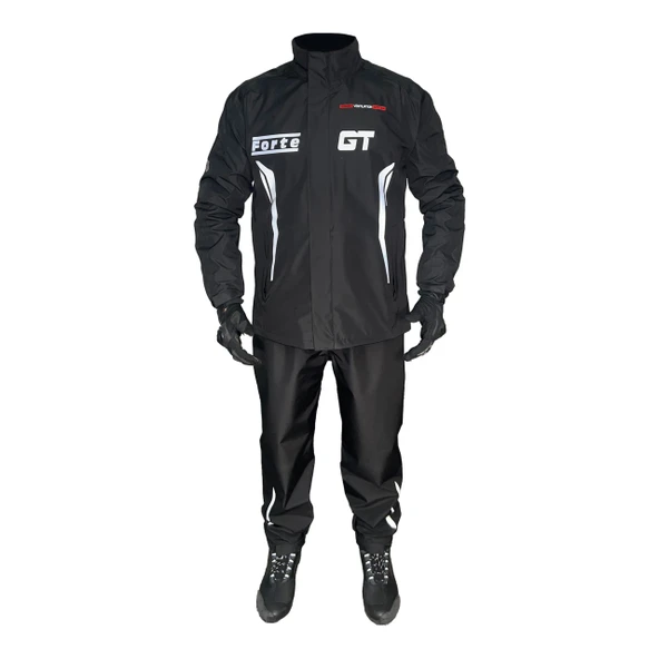 FORTE GT 2001140 Siyah Yağmurluk Takım ürün görseli 1