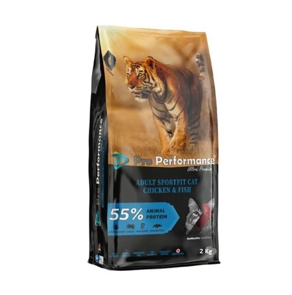 Pro Performance Yetişkin Tavuk Somonlu Kedi Maması 2 Kg ürün görseli 1