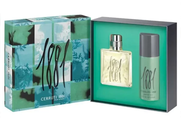 Cerruti Pour Homme 1881 Edt 100 ml Erkek Parfüm Set ürün görseli 1