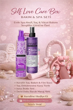Self Love Care Box Sevgililer Günü Bakım Seti – Evde Spa & Rahatlama (4'lü Set) ürün görseli 1