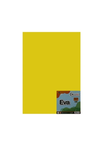 Bafix Eva Düz Renk 50x70 Sarı ürün görseli 1