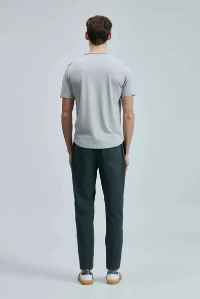 Lufian Erkek Junya Basic Bej T-Shirt 111020259 - Resim 6