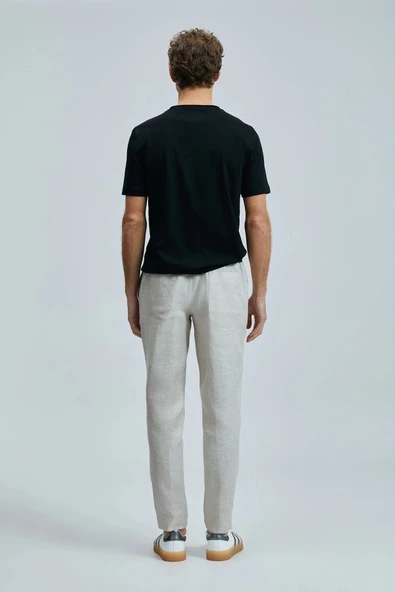 Lufian Erkek Junya Basic Siyah T-Shirt 111020259 - Resim 4