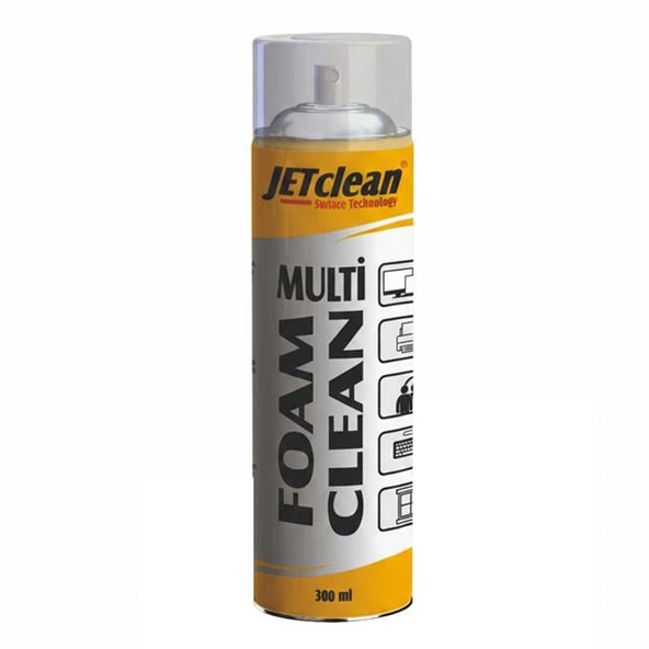 Jetclean Foam Clean 300ml Çok Amaçlı Temizleme Köpüğü ürün görseli 1