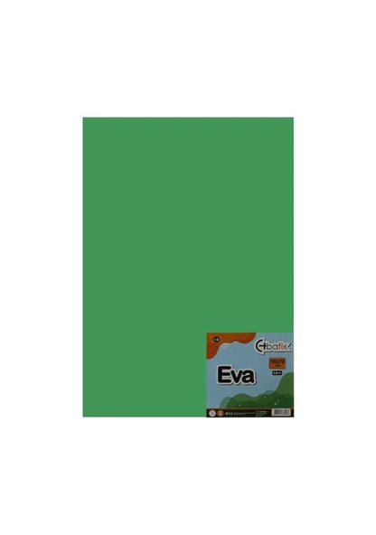 Bafix Eva Düz Renk 50x70 Yeşil ürün görseli 1
