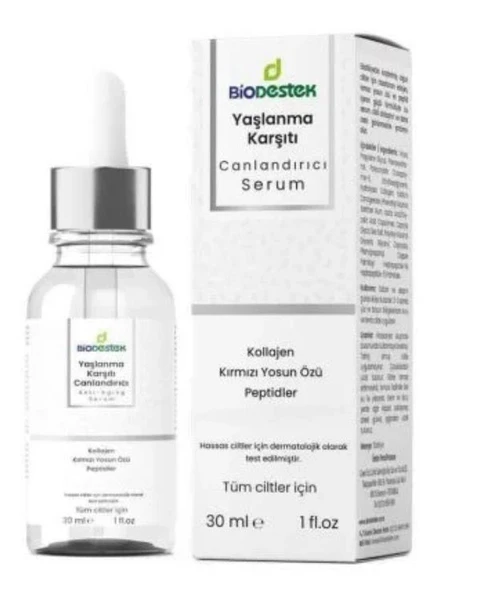 BioDestek Yaşlanma Karşıtı Canlandırıcı Serum 30 Ml ürün görseli 1